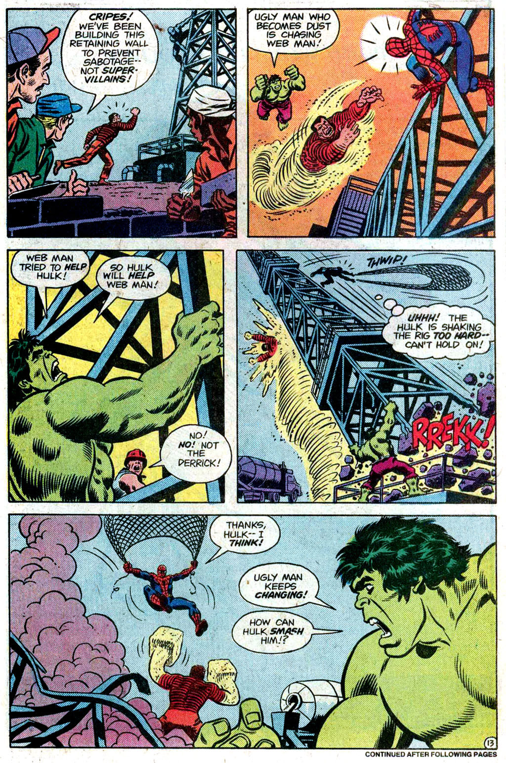 Read online Spider-Man and the Incredible Hulk (1981) comic -  Issue # Full - 27