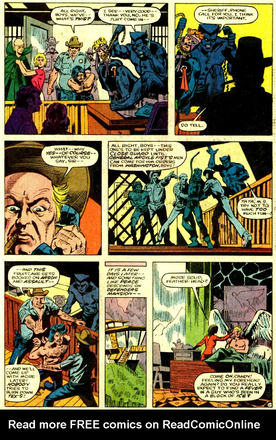 Read online The Defenders (1972) comic -  Issue #135 - 12