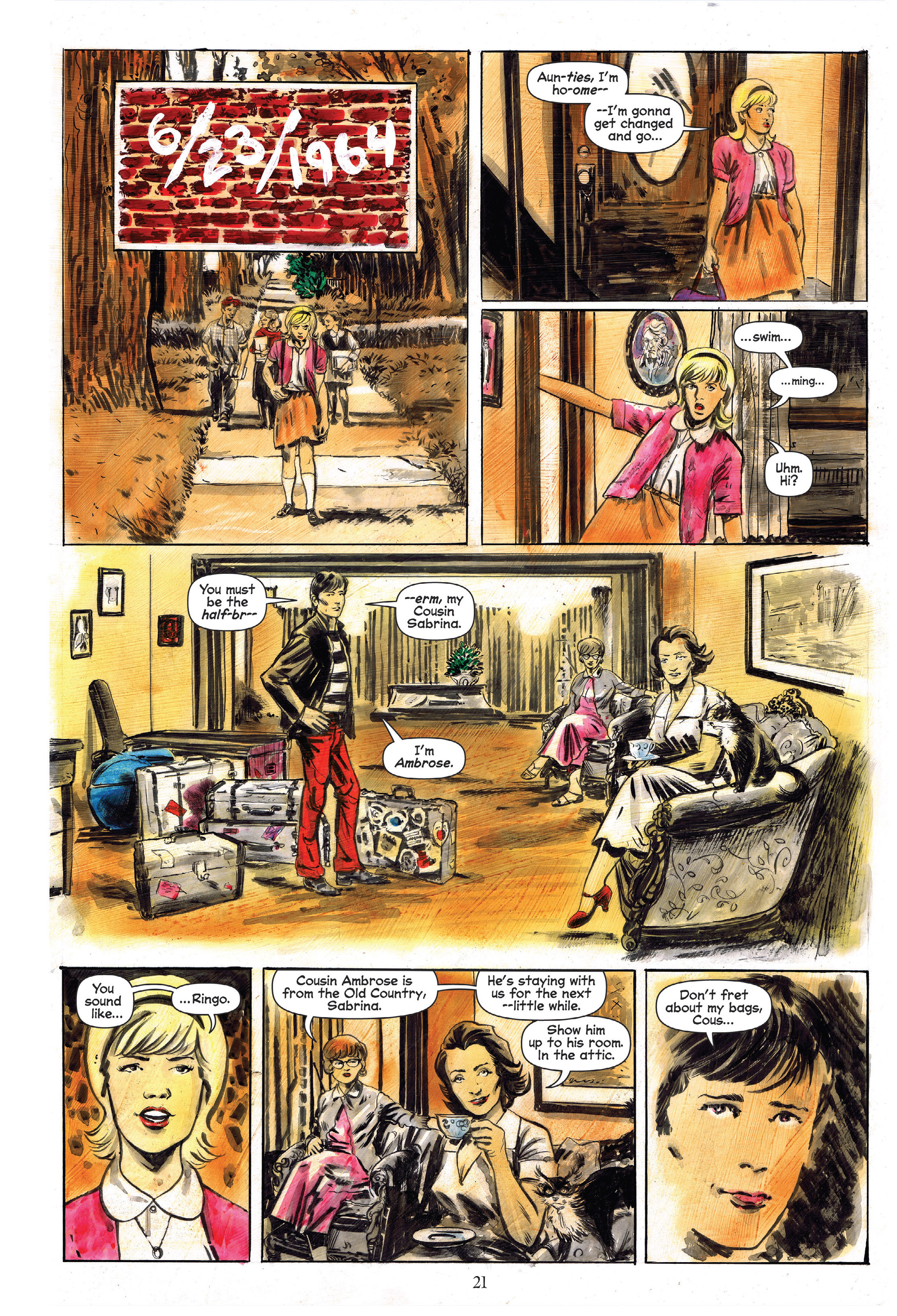 Read online Chilling Adventures of Sabrina: Occult Edition comic -  Issue # TPB (Part 1) - 22