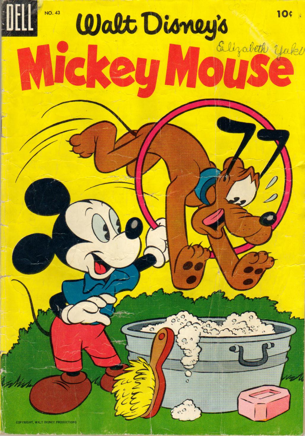 Read online Walt Disney's Mickey Mouse comic -  Issue #43 - 1