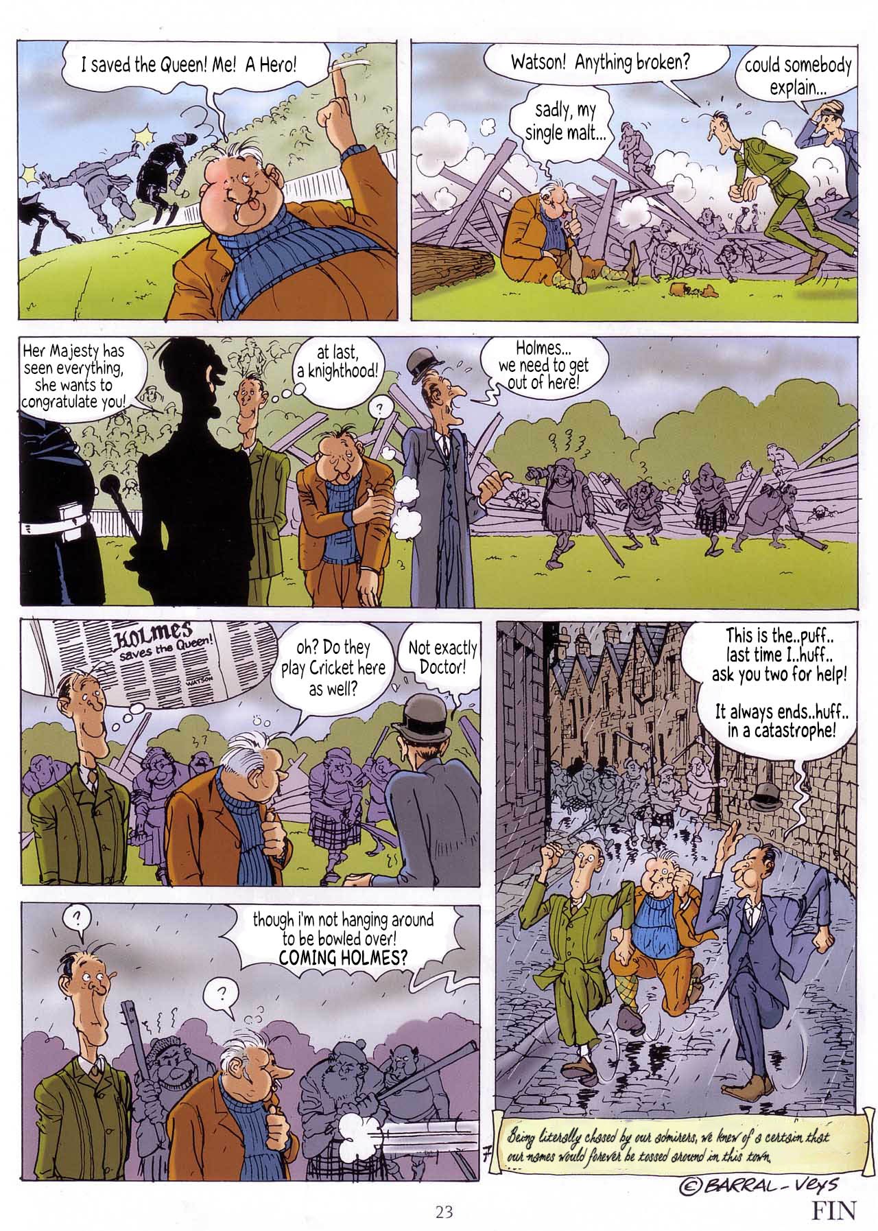 Read online Baker Street (2000) comic -  Issue #1 - 24