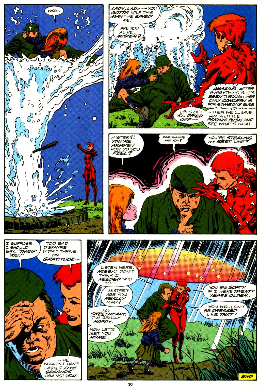 Read online Excalibur (1988) comic -  Issue #35 - 23