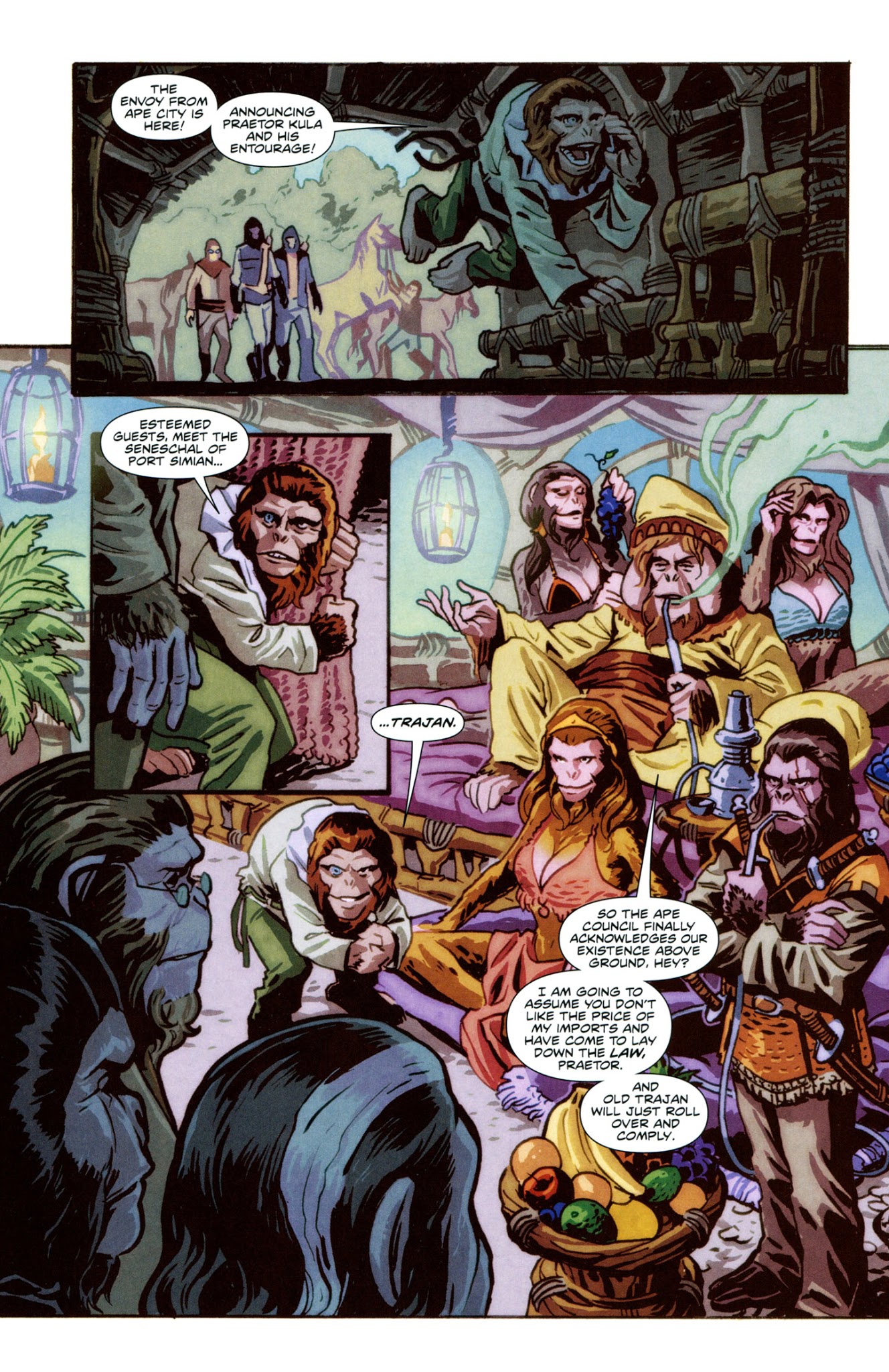 Read online Planet of the Apes (2011) comic -  Issue # _Annual 1 - 21