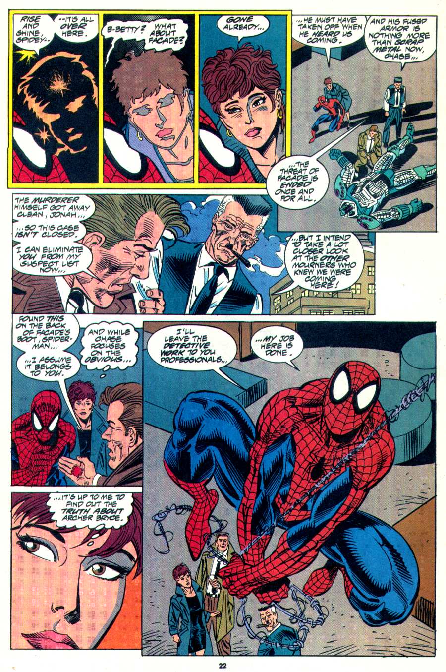 Read online Web of Spider-Man (1985) comic -  Issue #116 - 18