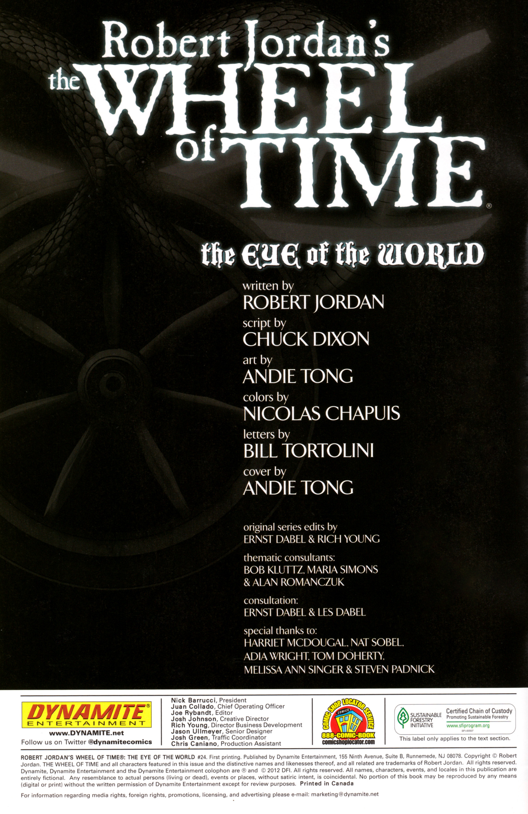 Read online Robert Jordan's Wheel of Time: The Eye of the World comic -  Issue #24 - 2