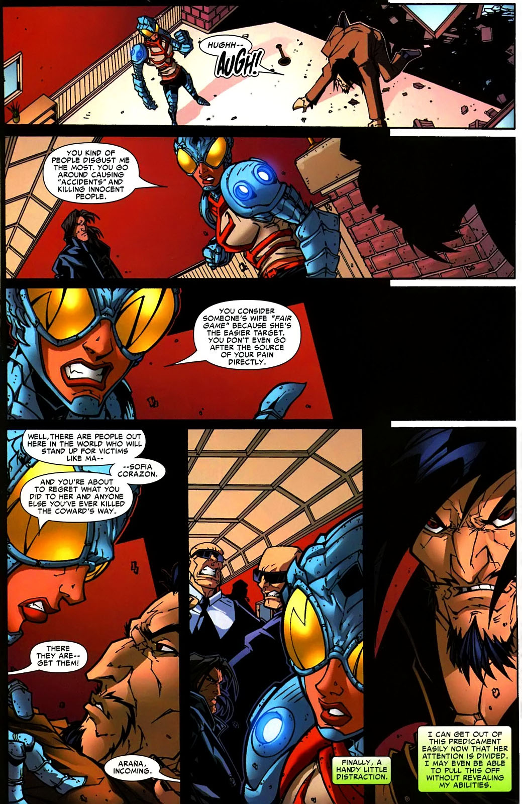 Read online Araña: Heart of the Spider comic -  Issue #11 - 13