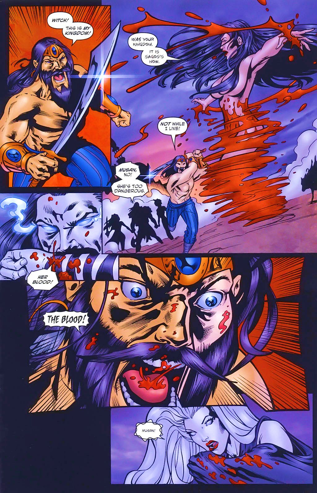 Read online Brian Pulido's Lady Death: Blacklands comic -  Issue #2 - 17