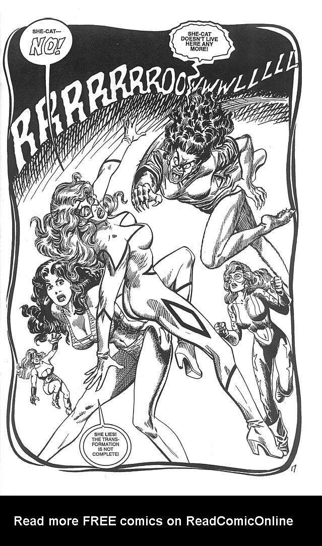 Read online Femforce: Rampaging She-Cat! comic -  Issue # Full - 40
