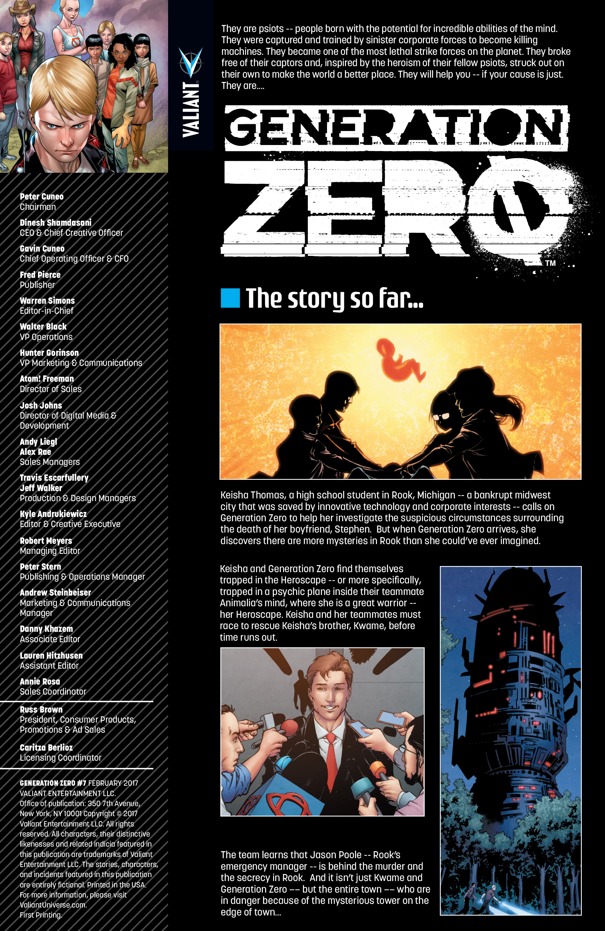 Read online Generation Zero comic -  Issue #7 - 2