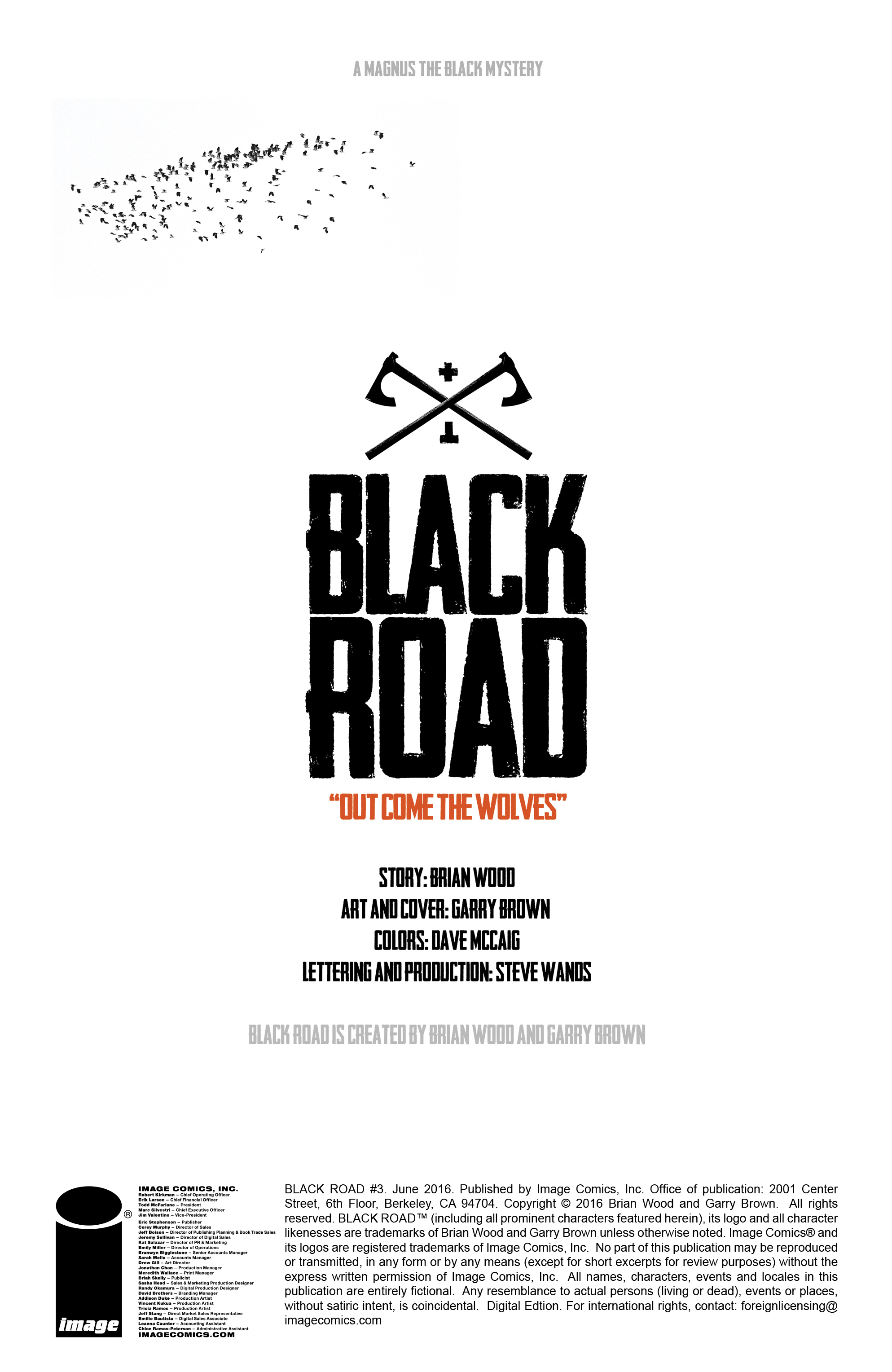 Read online Black Road comic -  Issue #3 - 2