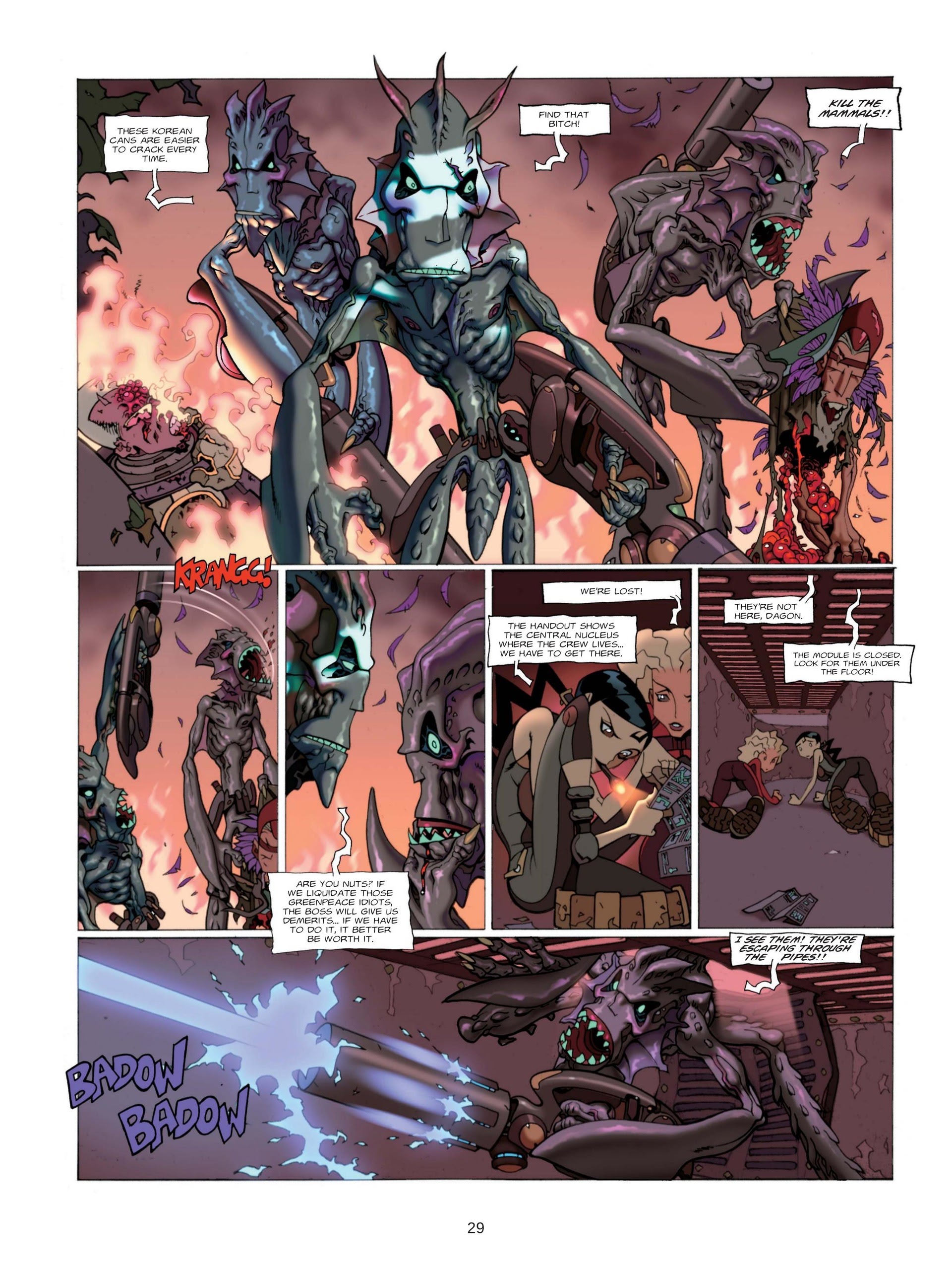 Read online Genetic Grunge comic -  Issue #1 - 31