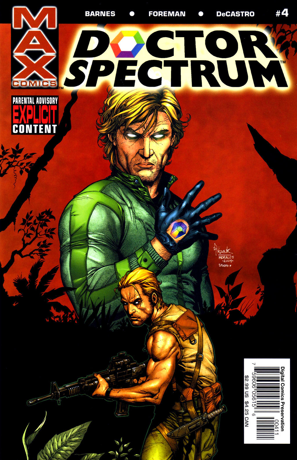 Read online Doctor Spectrum comic -  Issue #4 - 1