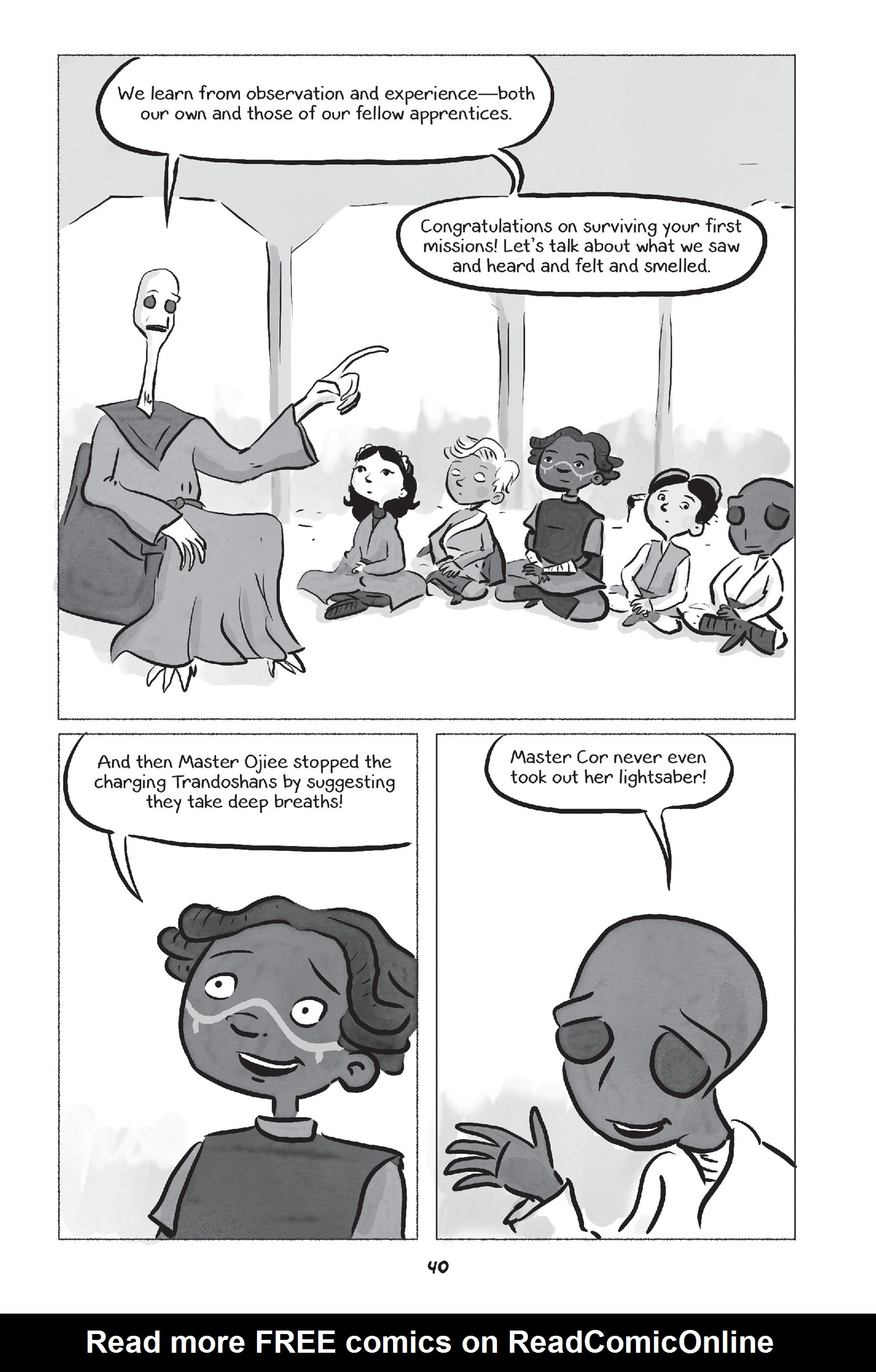 Read online Jedi Academy comic -  Issue # TPB 7 (Part 1) - 42