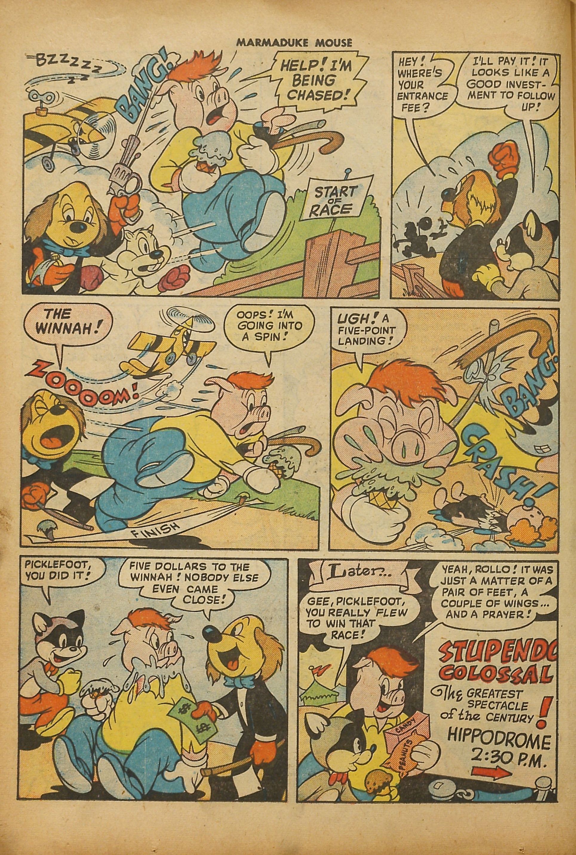 Read online Marmaduke Mouse comic -  Issue #11 - 21