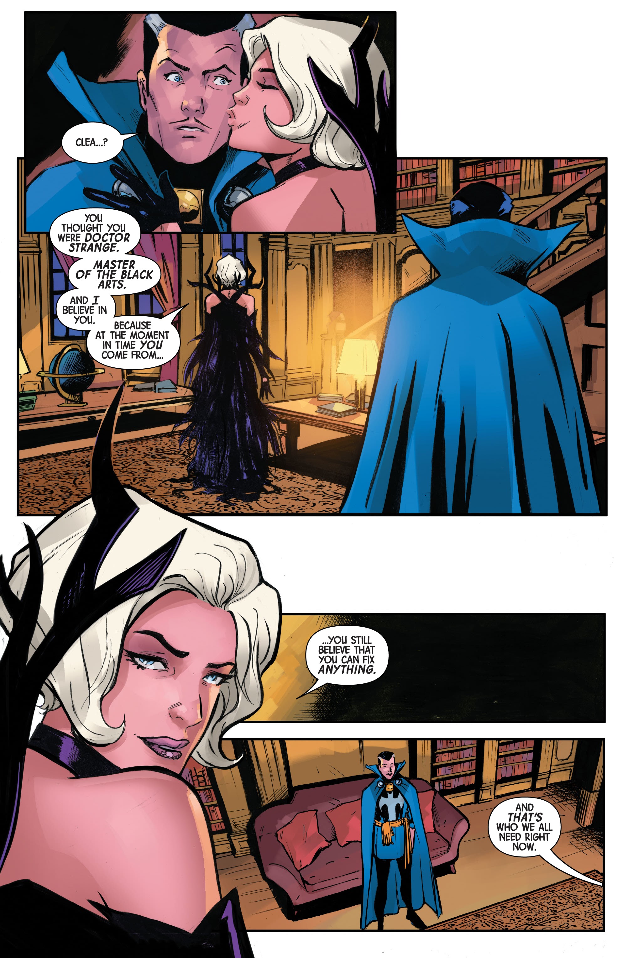 Read online Death of Doctor Strange comic -  Issue #4 - 12