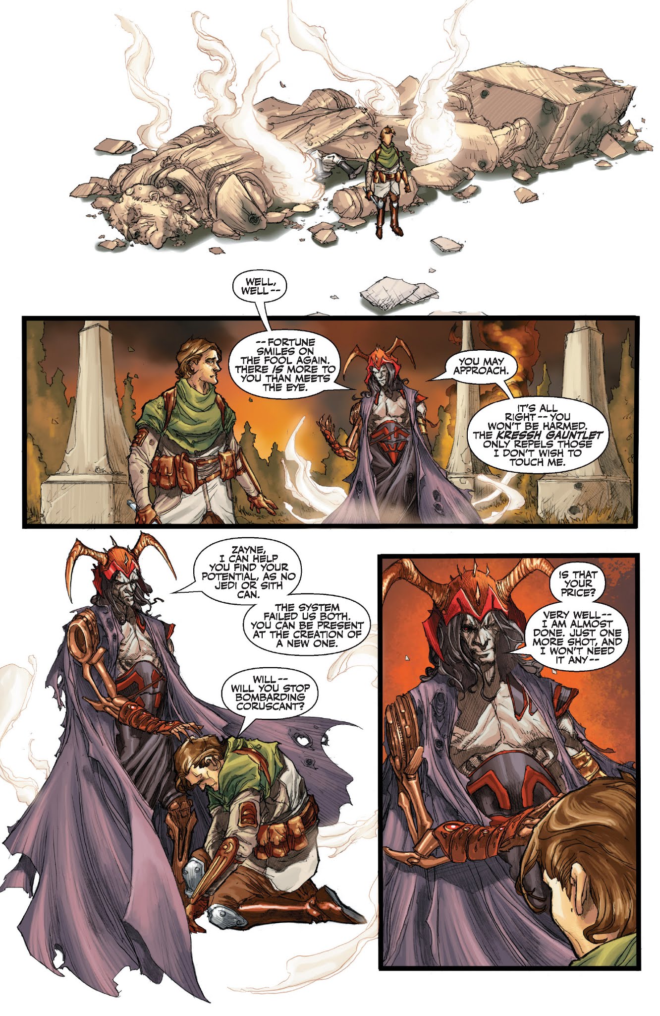 Read online Star Wars Legends: The Old Republic - Epic Collection comic -  Issue # TPB 2 (Part 5) - 8
