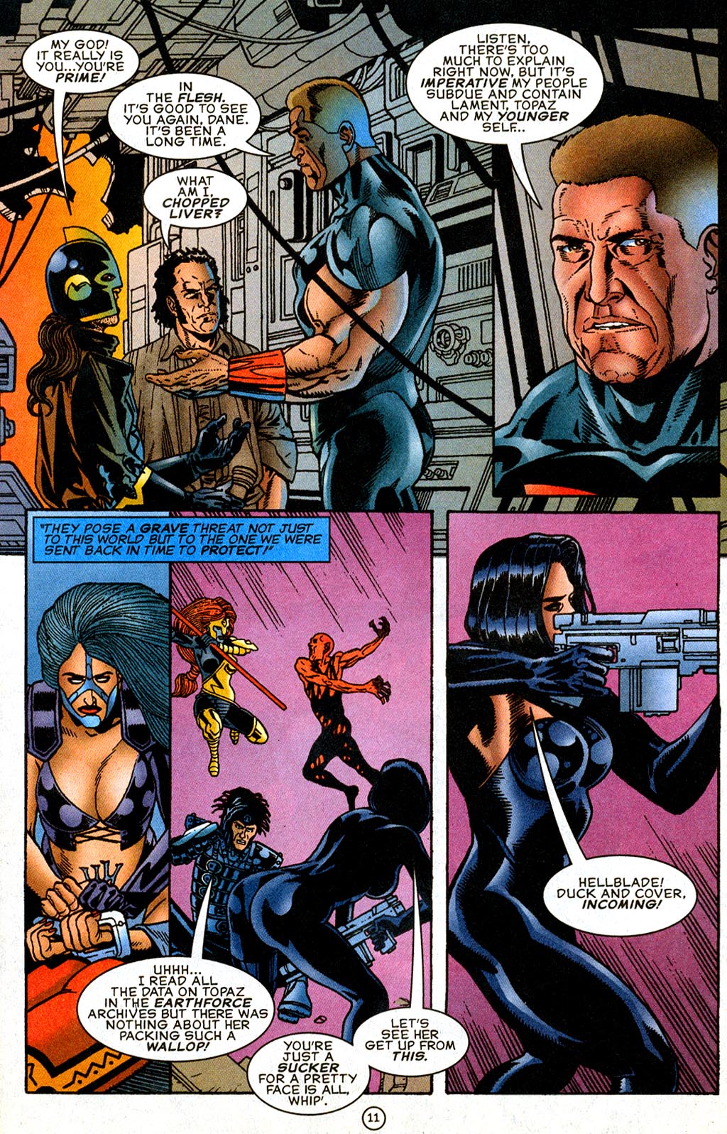 Read online UltraForce (1995) comic -  Issue #9 - 11