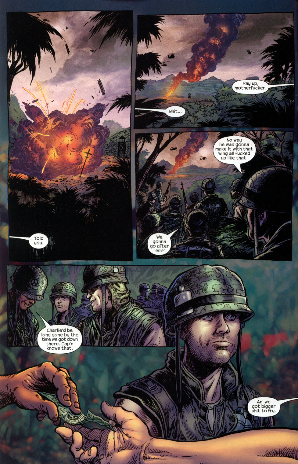 Read online Born (2004) comic -  Issue #1 - 5