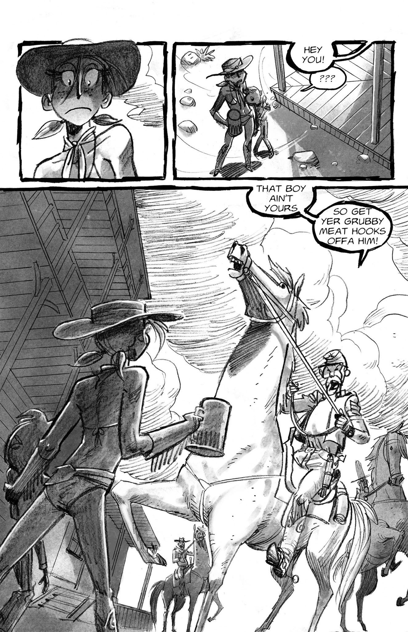 Read online Bikini Cowboy comic -  Issue # TPB - 27