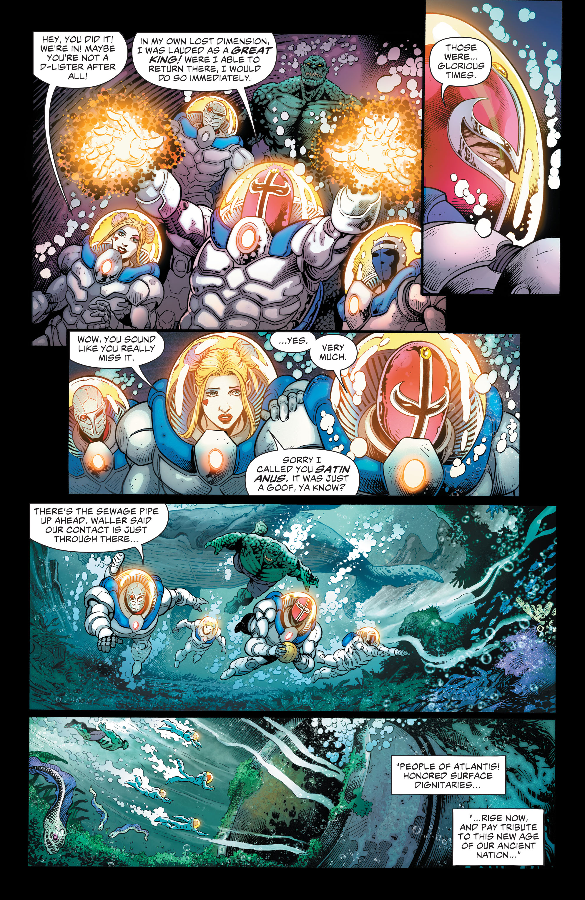 Read online Aquaman/Suicide Squad: Sink Atlantis! comic -  Issue # TPB - 21