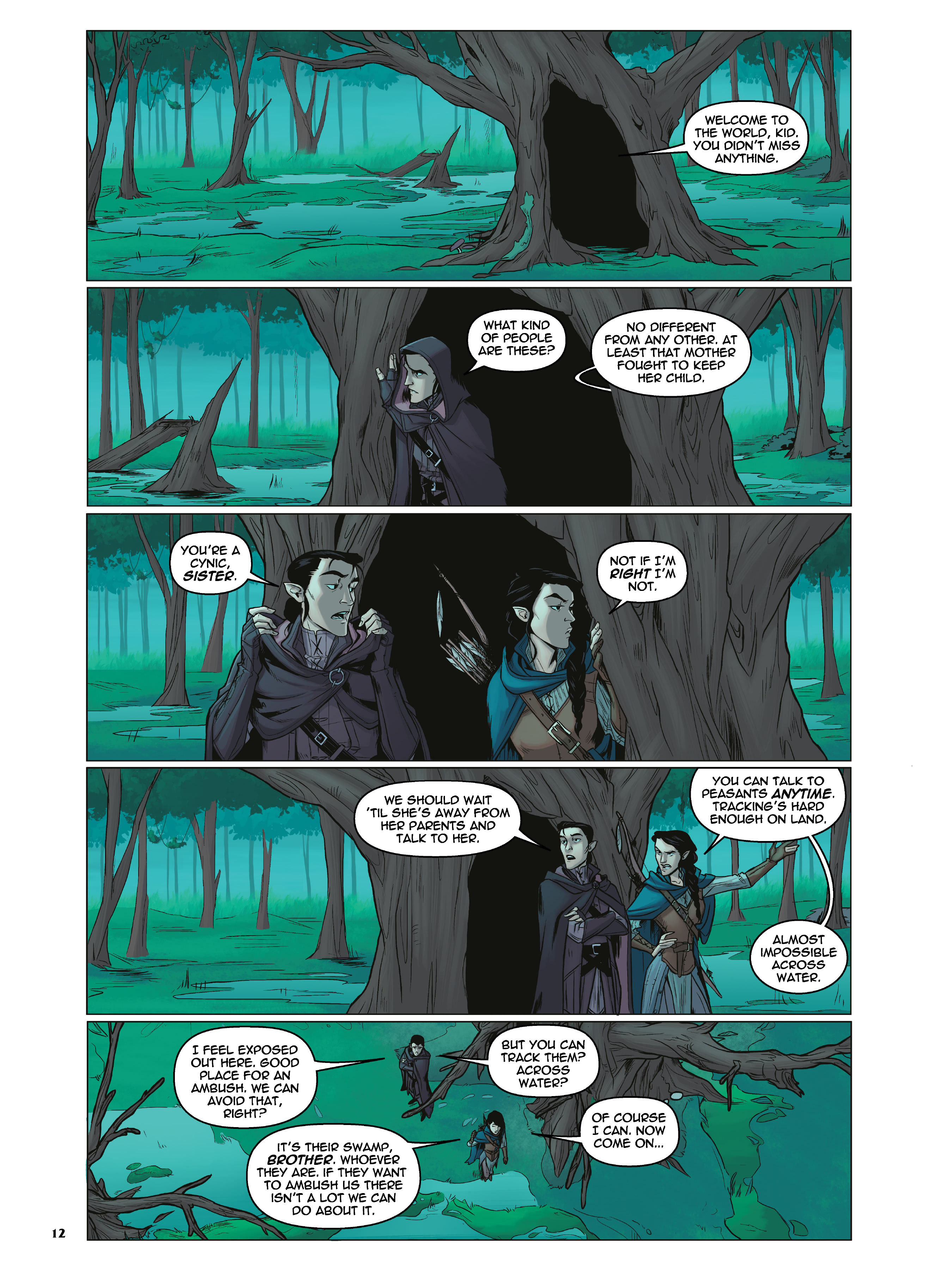 Read online Critical Role Vox Machina Origins comic -  Issue # (2019) _TPB Library Edition (Part 1) - 16