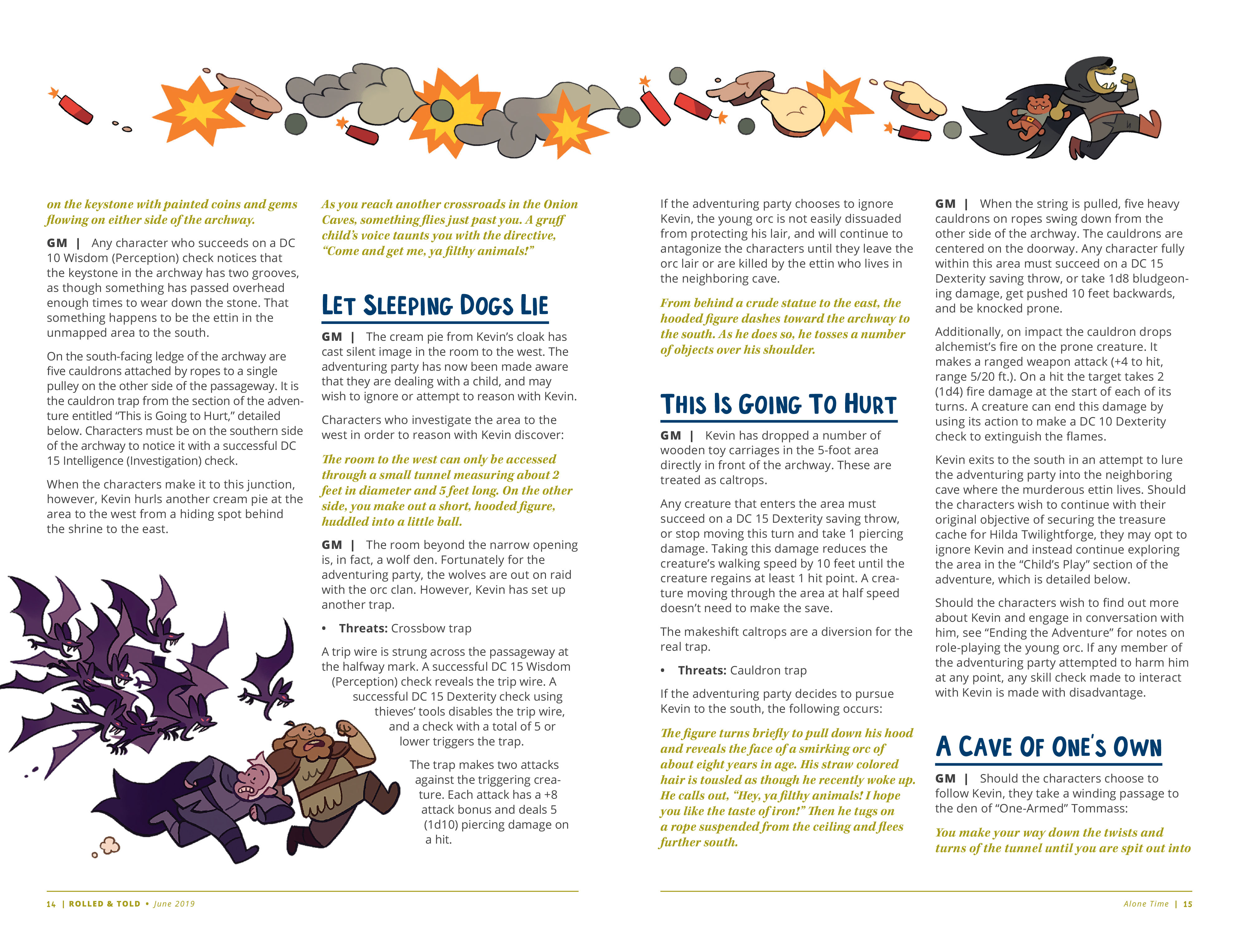 Read online Rolled & Told comic -  Issue #10 - 13