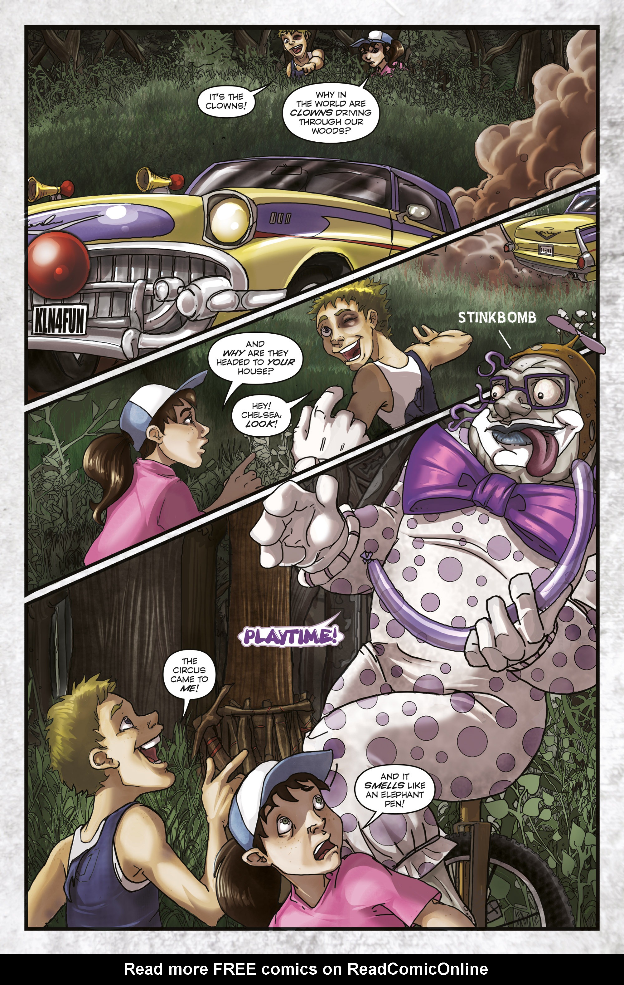 Read online Vicious Circus comic -  Issue #1 - 5