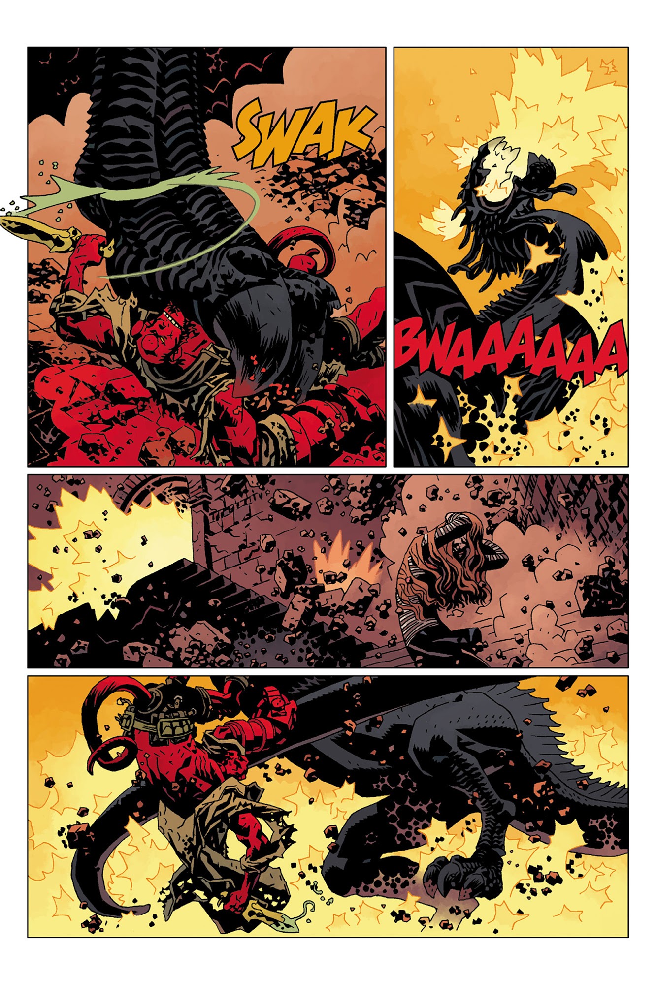 Read online Hellboy: The Storm And The Fury comic -  Issue # TPB - 152