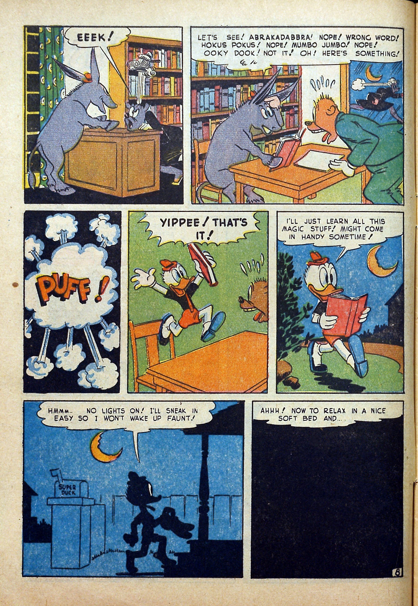 Read online Super Duck Comics comic -  Issue #10 - 11