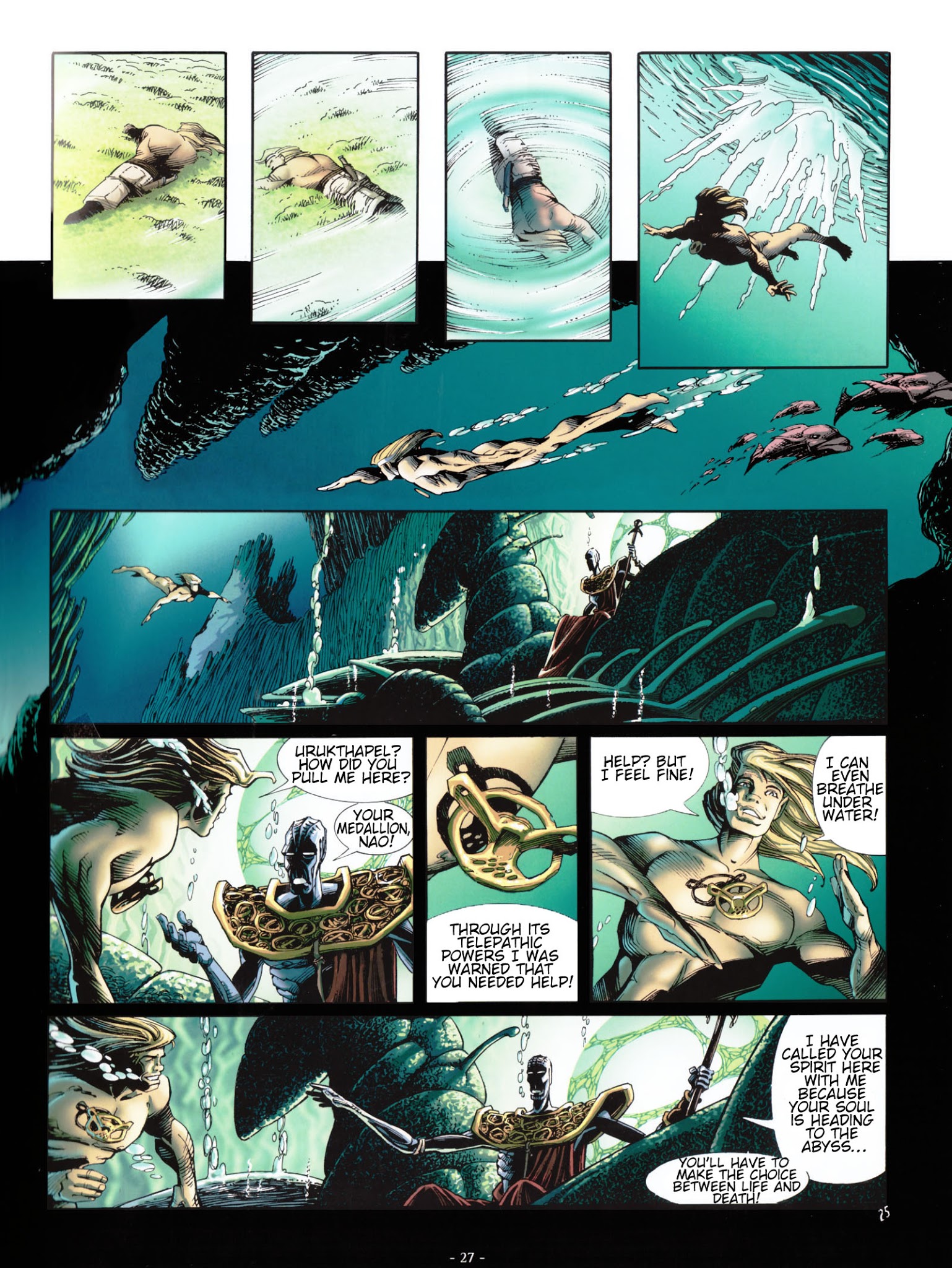 Read online Aquablue comic -  Issue #9 - 28