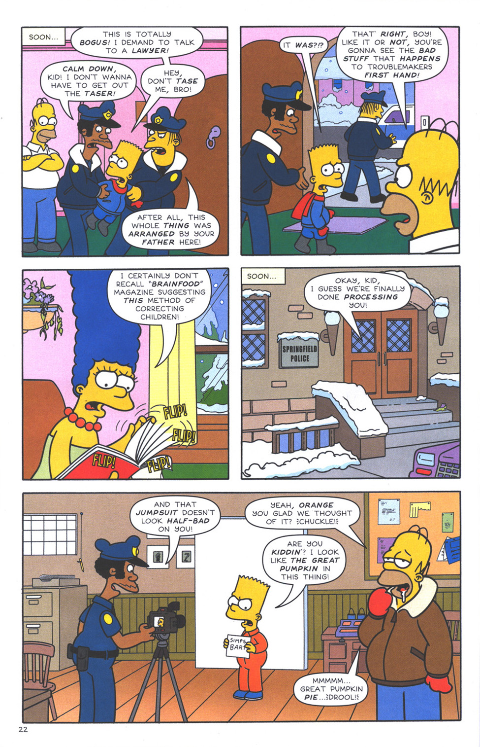 Read online The Simpsons Winter Wingding comic -  Issue #3 - 24
