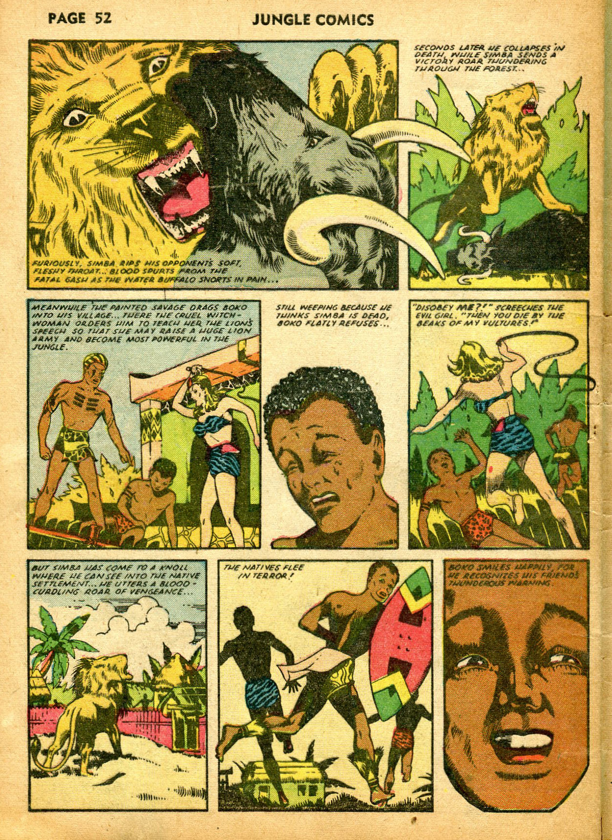 Read online Jungle Comics comic -  Issue #32 - 55
