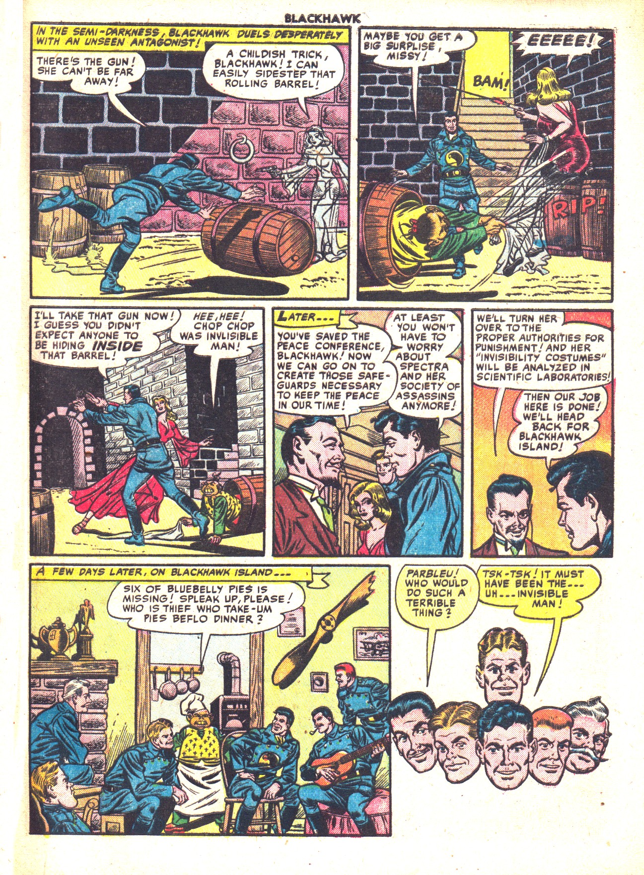 Read online Blackhawk (1957) comic -  Issue #45 - 33