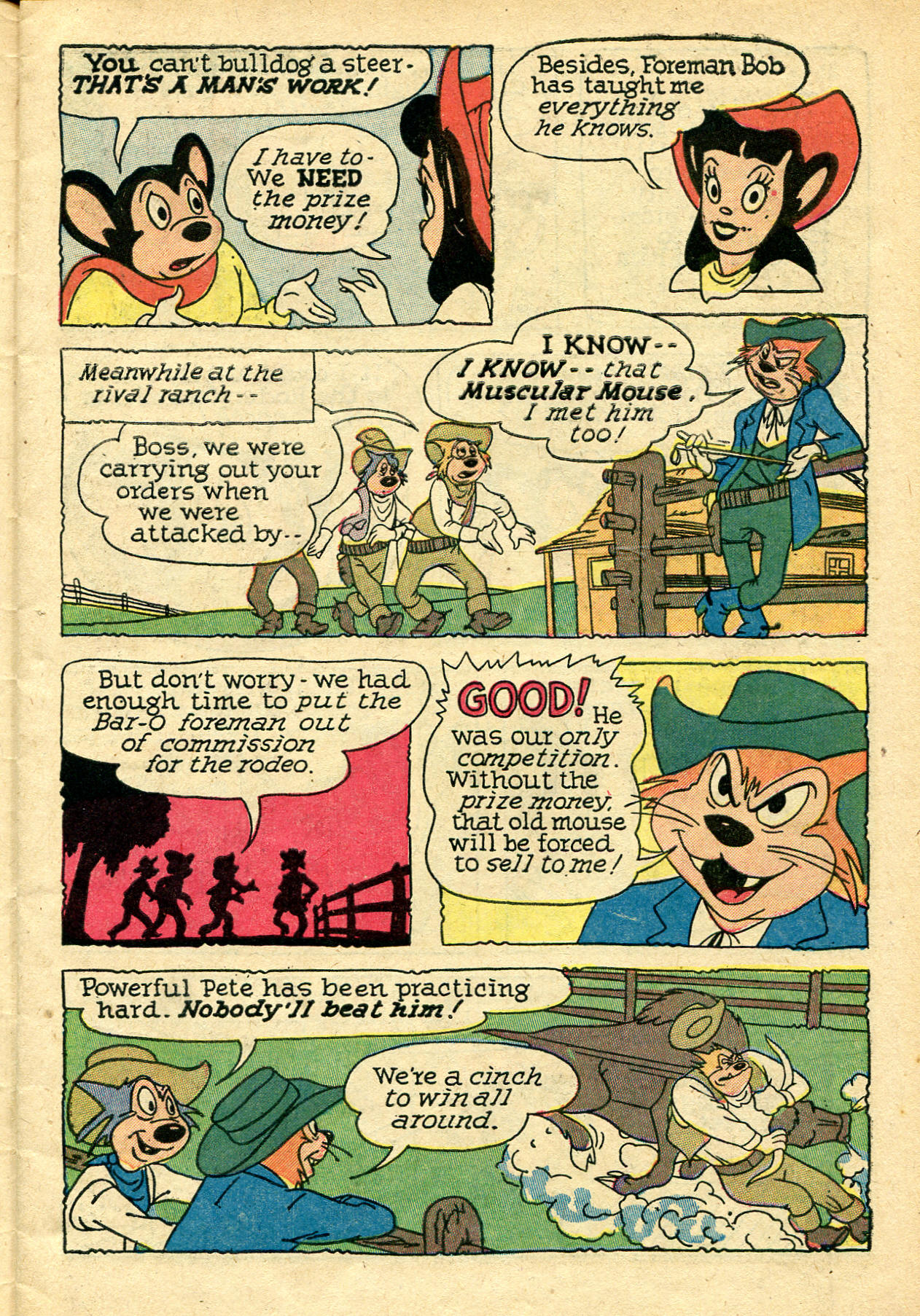Read online Paul Terry's Mighty Mouse Comics comic -  Issue #69 - 7