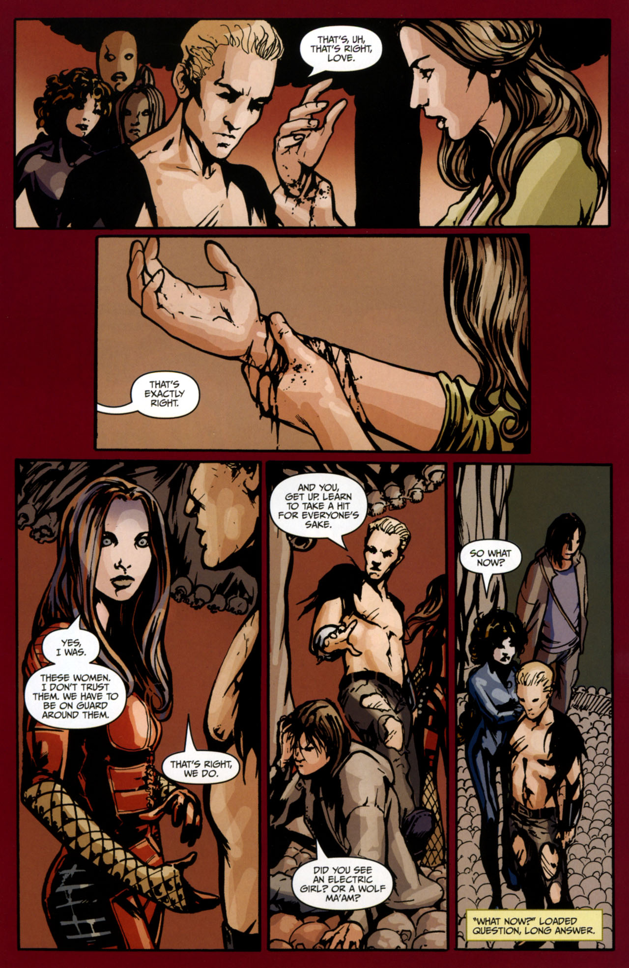 Read online Spike: After the Fall comic -  Issue #4 - 19