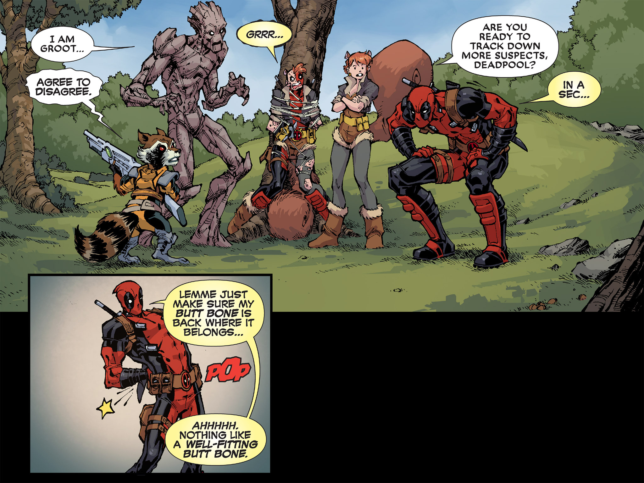 Read online Deadpool: Too Soon? Infinite Comic comic -  Issue #3 - 32