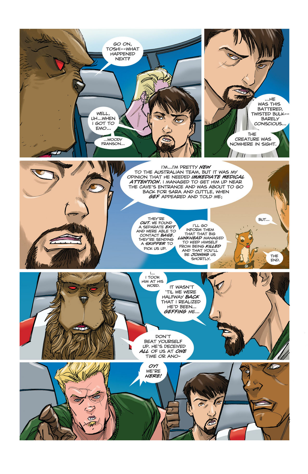 Read online The Perhapanauts: Danger Down Under! comic -  Issue #2 - 11