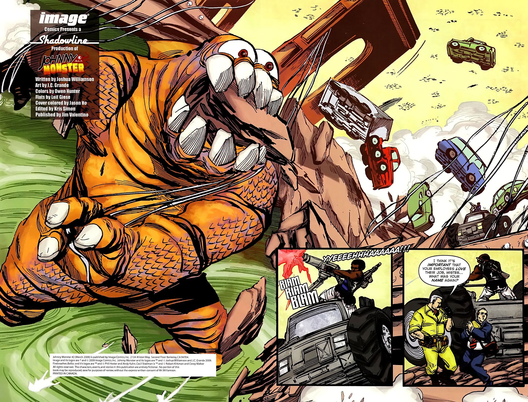 Read online Johnny Monster comic -  Issue #2 - 2