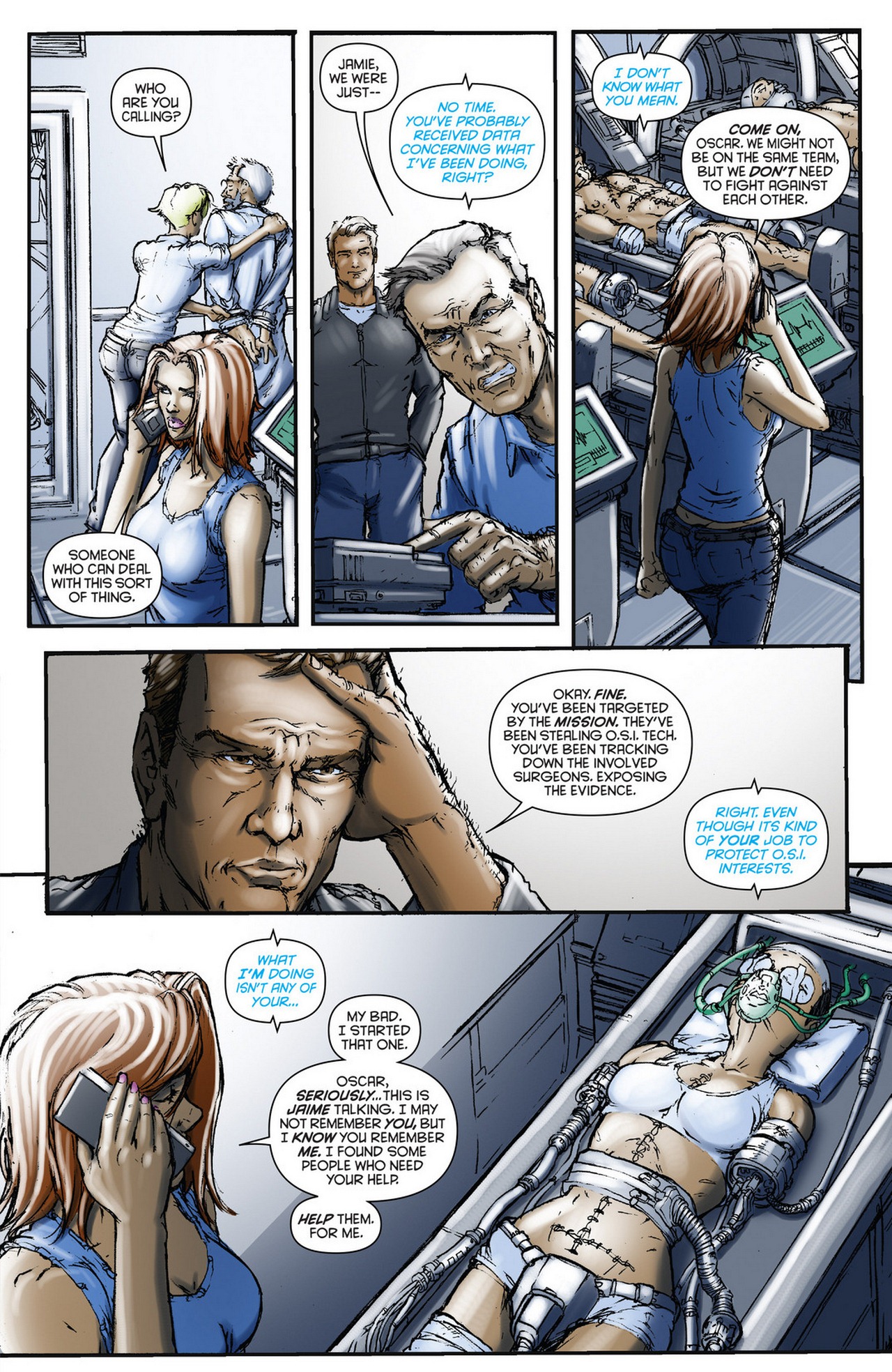 Read online The Bionic Woman comic -  Issue #5 - 17