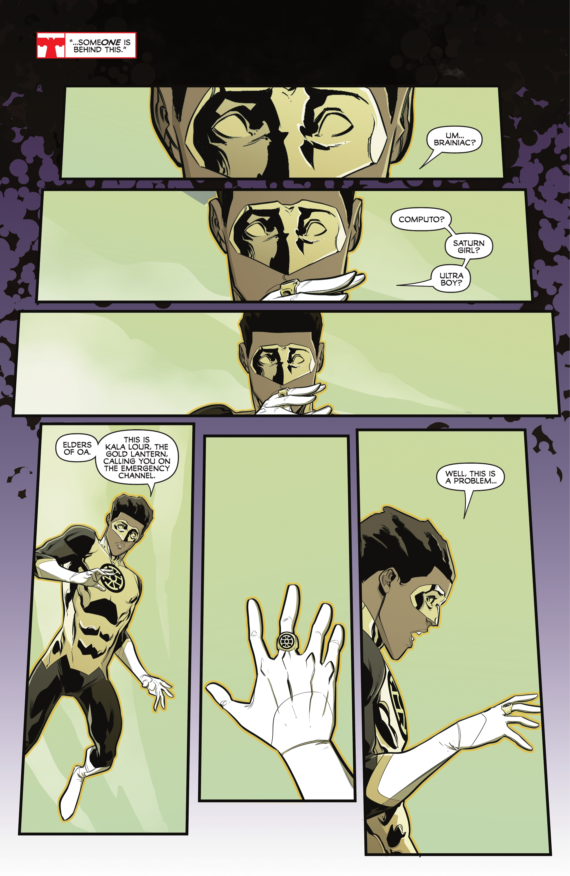 Read online Justice League vs. The Legion of Super-Heroes comic -  Issue #3 - 21