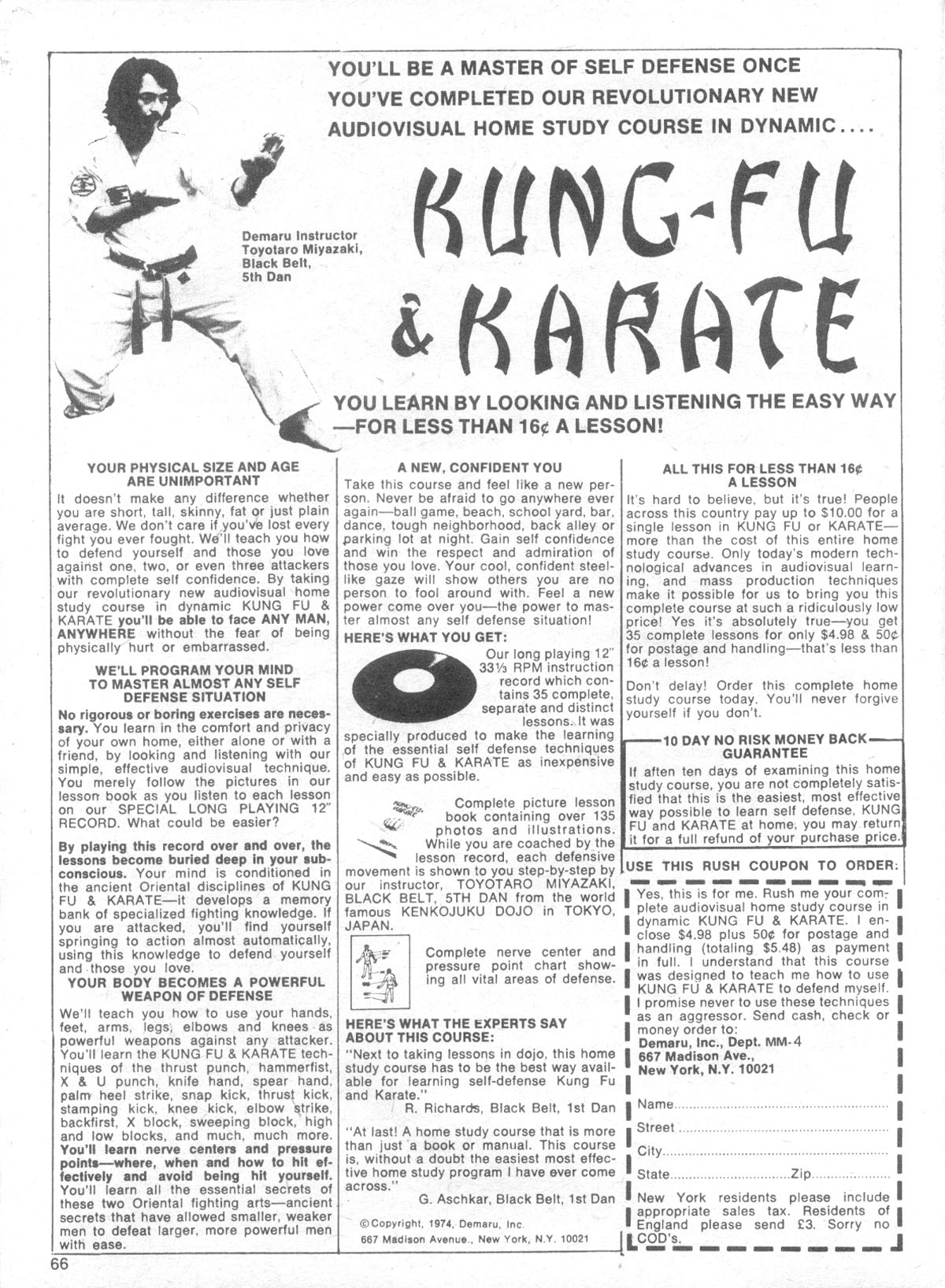 Read online The Deadly Hands of Kung Fu comic -  Issue #9 - 65