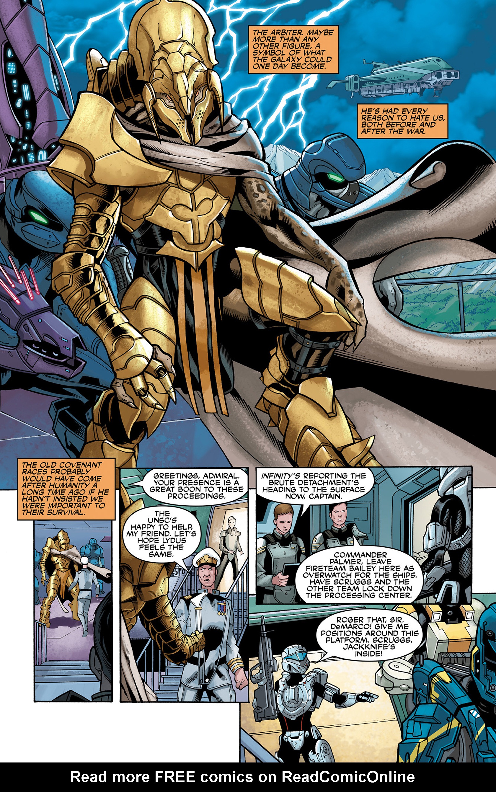 Read online Halo: Escalation comic -  Issue #1 - 17