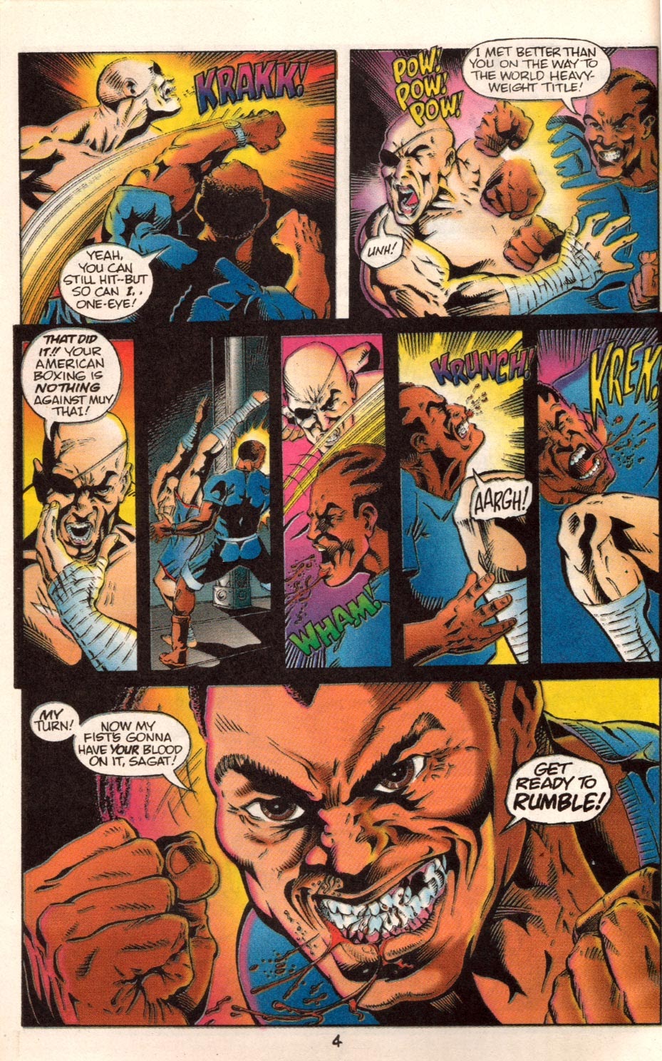 Read online Street Fighter (1994) comic -  Issue #1 - 6