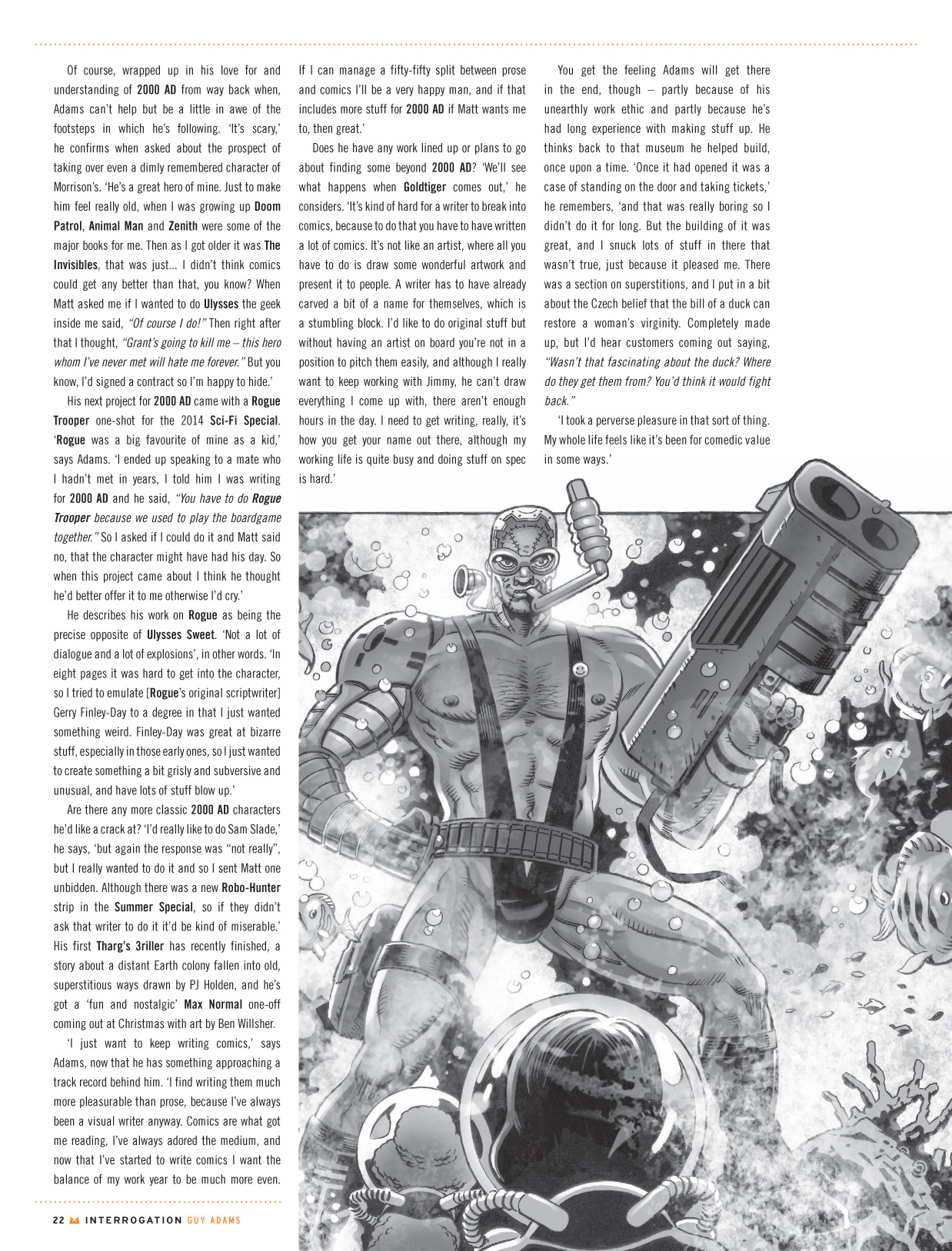 Read online Judge Dredd Megazine (Vol. 5) comic -  Issue #351 - 21