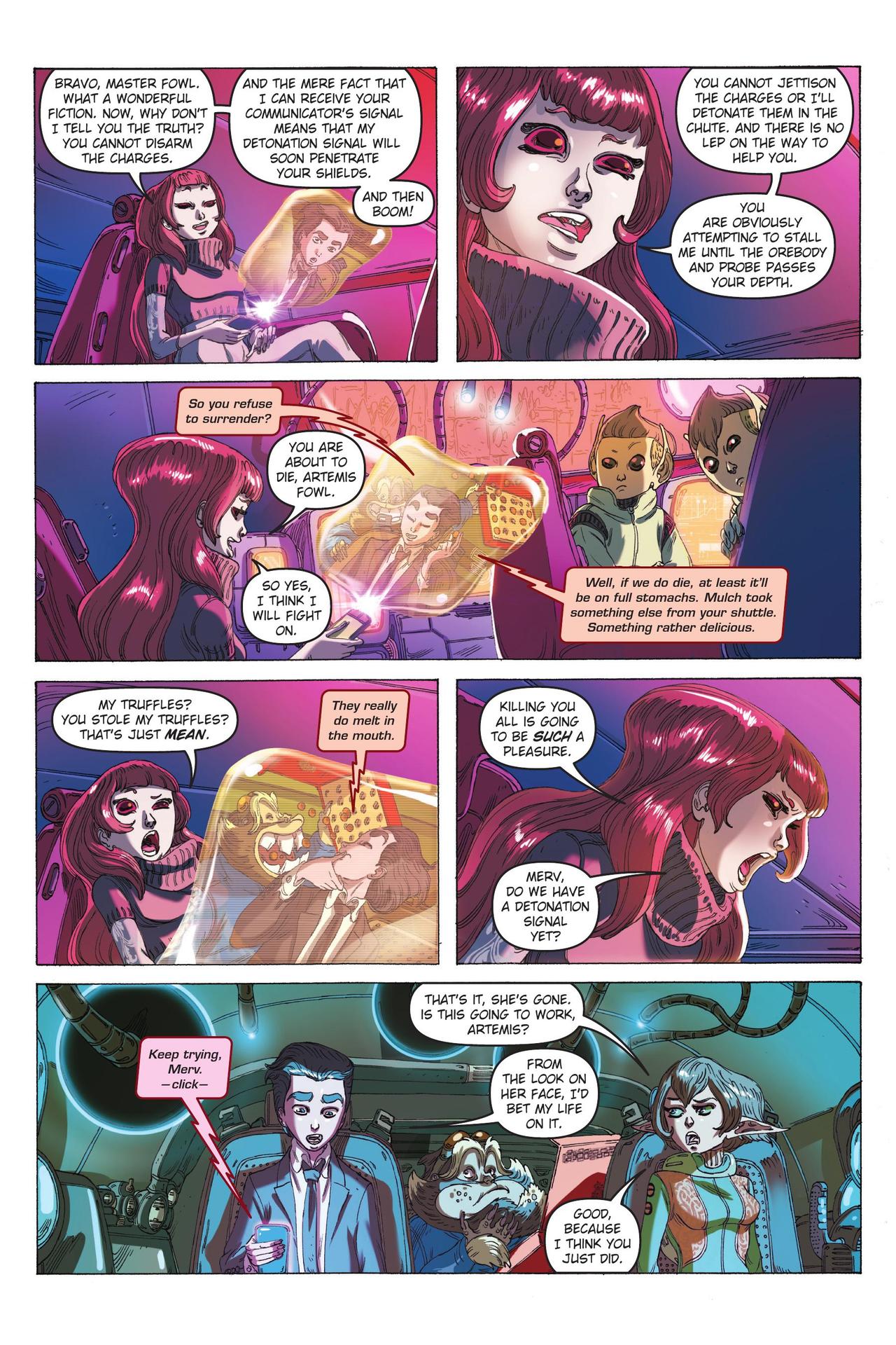 Read online Artemis Fowl: The Opal Deception comic -  Issue # TPB - 100
