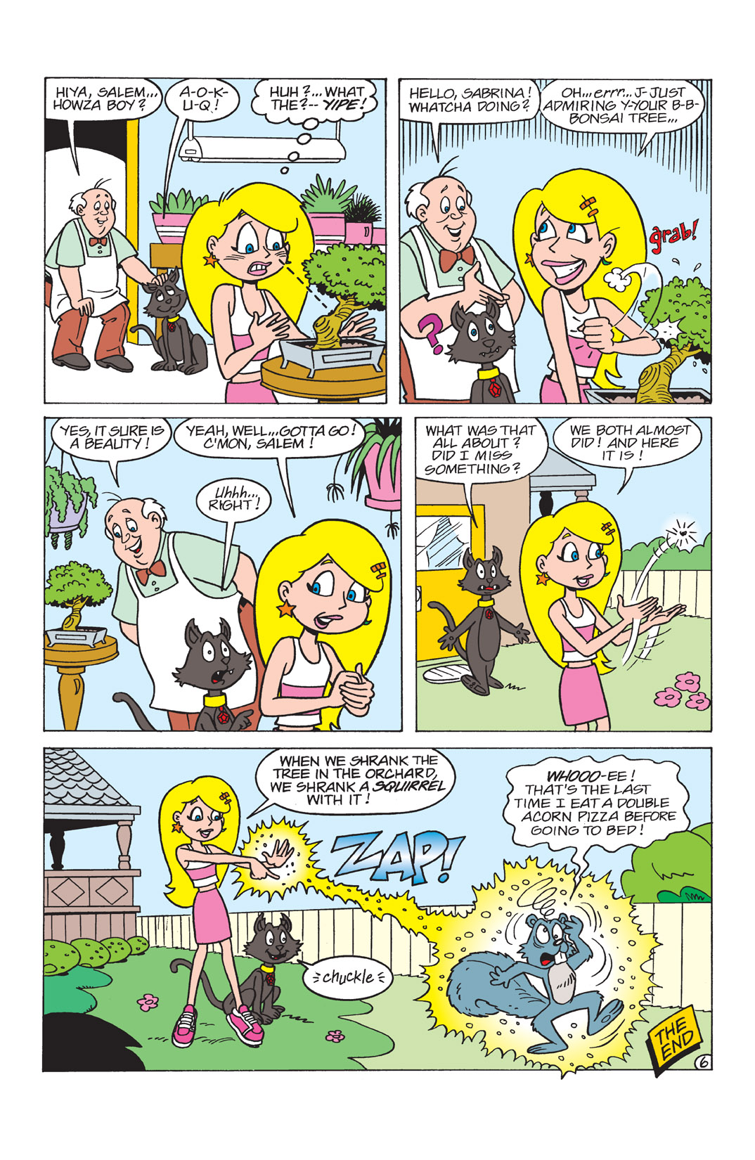 Read online Sabrina the Teenage Witch (2000) comic -  Issue #1 - 19
