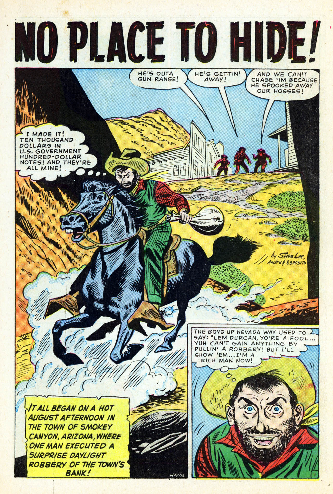 Read online Western Outlaws (1954) comic -  Issue #13 - 15