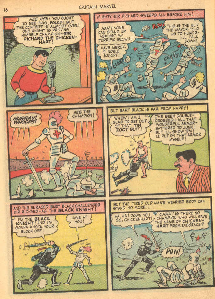 Read online Captain Marvel Adventures comic -  Issue #29 - 16