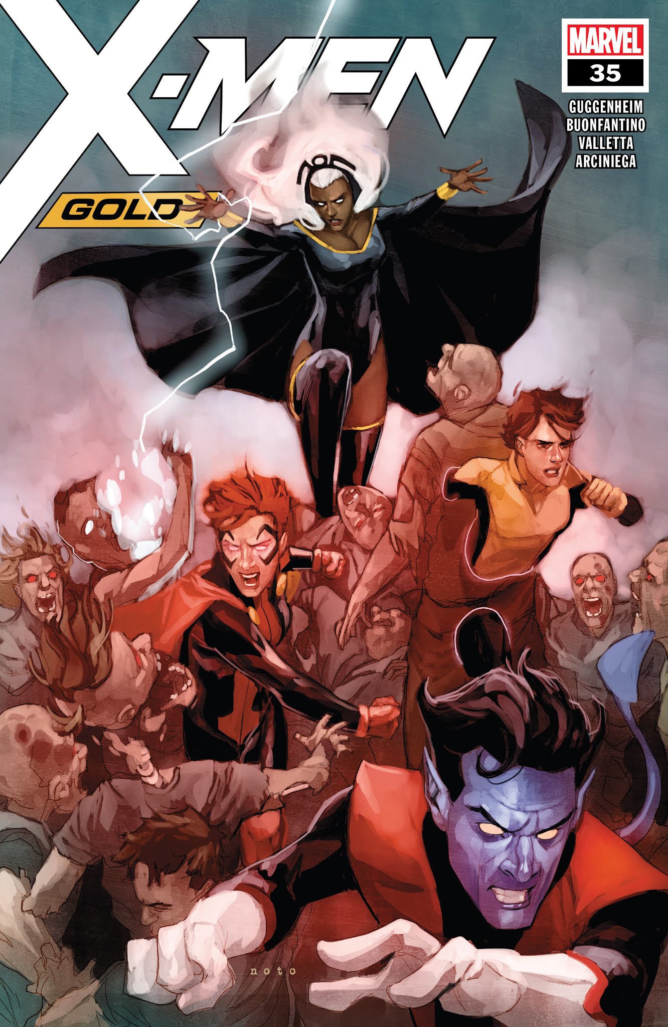 Read online X-Men: Gold comic -  Issue #35 - 1