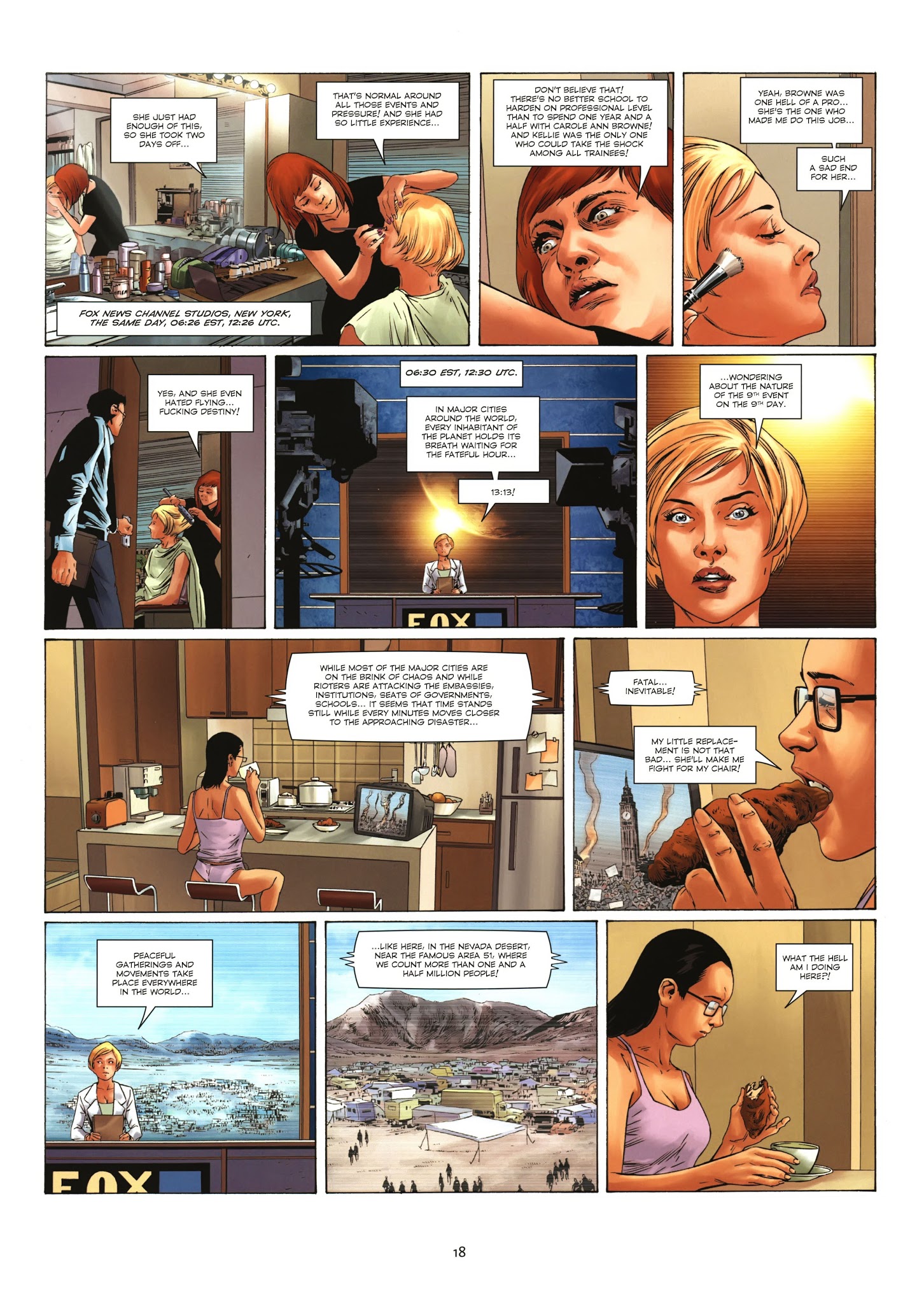 Read online Prometheus comic -  Issue #6 - 17